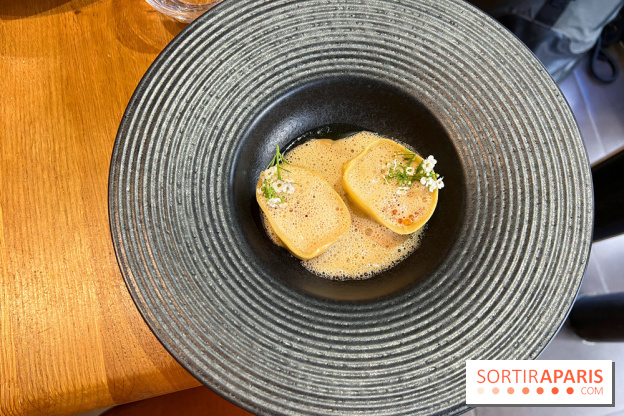 La Traboule - Ravioles crabe bleu et café