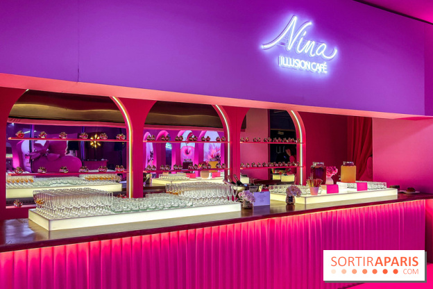Nina Illusion Café : le café et pop up immersif du nouveau parfum de la Maison Nina Ricci à Paris