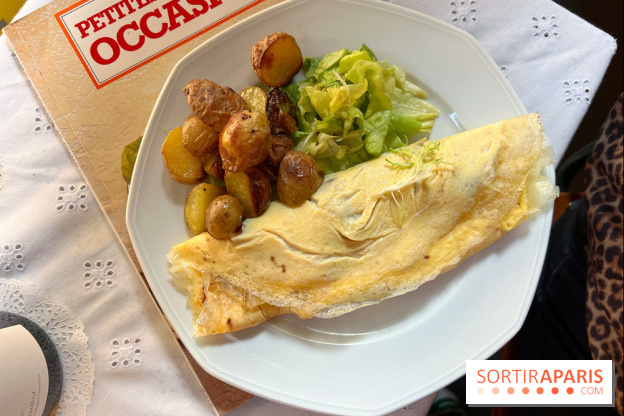 Court-Bouillon - Omelette aux champignons