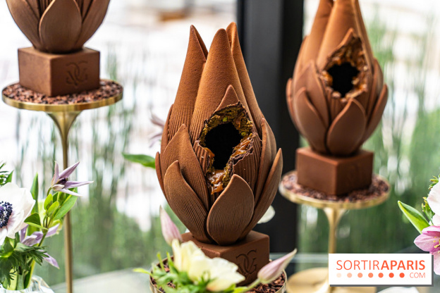 L'oeuf de Pâques fleur du George V Paris par Michael Bartocetti 2024