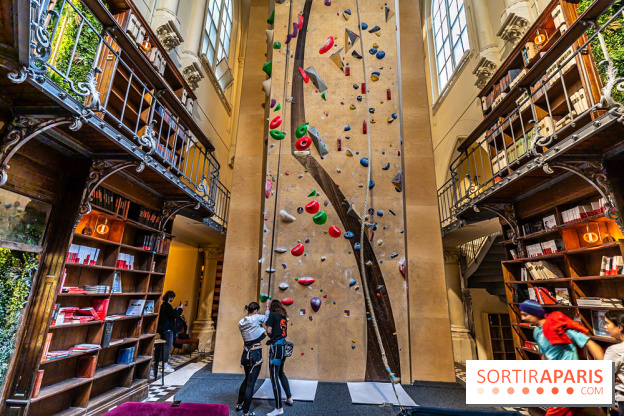 Climbing District Saint-Lazare, la salle d'escalade et espace coworking cachée dans une chapelle -  A7C8018
