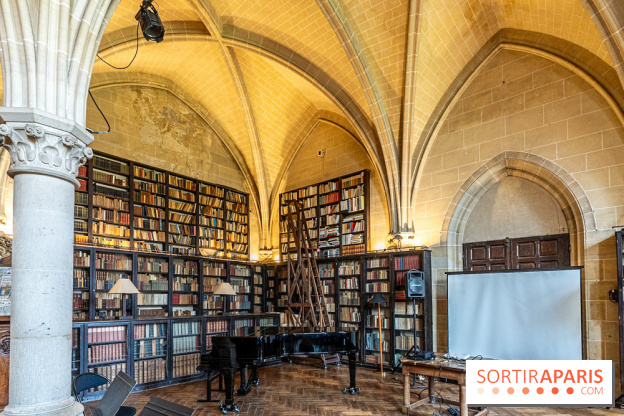 L'Abbaye de Royaumont - les photos -  la bibliothèque