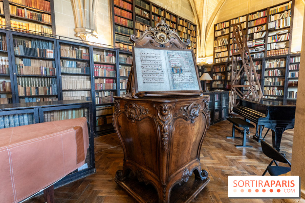 L'Abbaye de Royaumont - les photos -  la bibliothèque