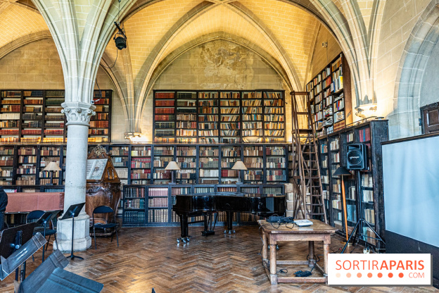 L'Abbaye de Royaumont - les photos - la bibliothèque