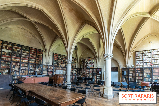 L'Abbaye de Royaumont - les photos -  la bibliothèque