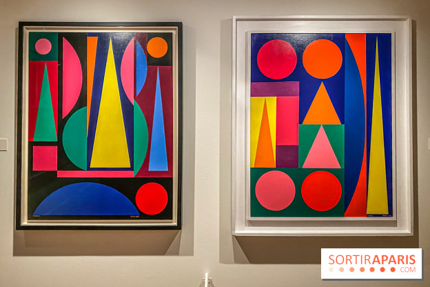 Exposition Auguste Herbin au Musée de Montmartre - IMG 5183