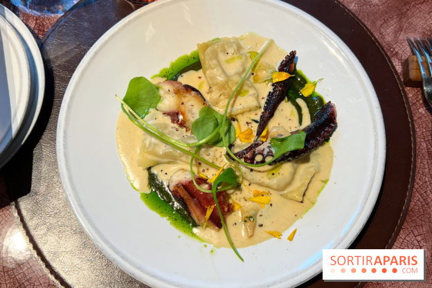 Nepita - Agnolotti oignon et poulpe