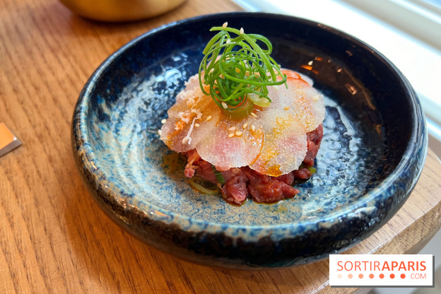 Mojju - Tartare de bœuf et poire coréenne