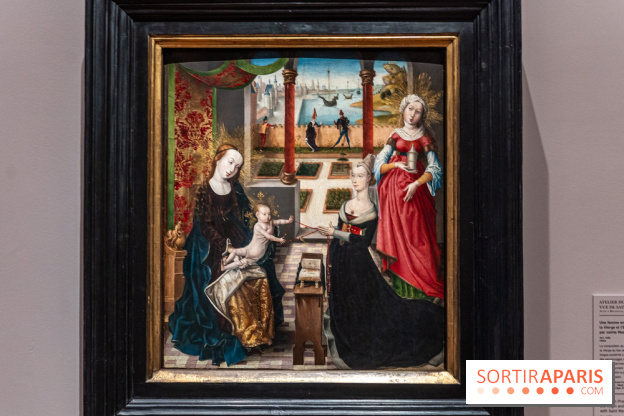Exposition Revoir Van Eyck, La Vierge du chancelier Rolin au Musée du Louvre