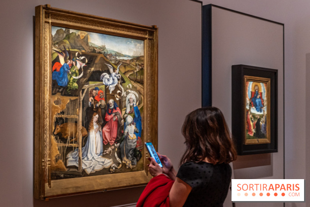Exposition Revoir Van Eyck, La Vierge du chancelier Rolin au Musée du Louvre