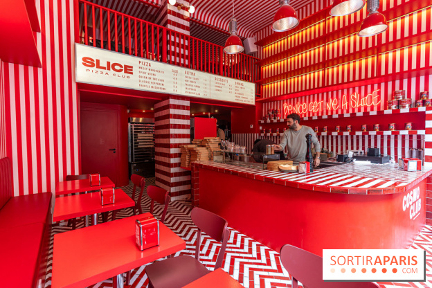 Slice Pizza Club, la pizzeria aux parts XXL à Paris
