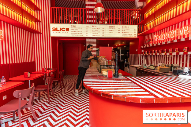 Slice Pizza Club, la pizzeria aux parts XXL à Paris