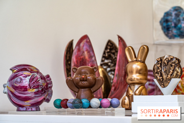 Oeuf Joyaux et chocolats de Pâques de Jade Génin 2024