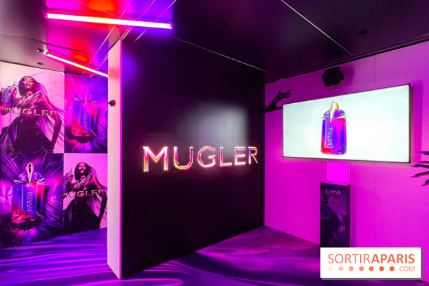 Mugler installe un pop up sensoriel et immersif avec des animations gratuites, à Paris - image00008