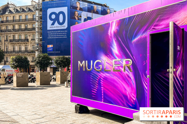 Mugler installe un pop up sensoriel et immersif avec des animations gratuites, à Paris - image00018