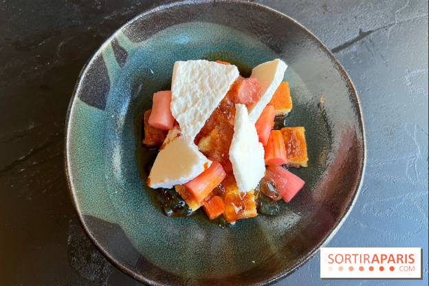 LAVA - Dessert rhubarbe, mezcal, chipotle