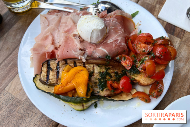 Les Vitelloni - Légumes grillés, jambon, mozzarella