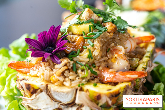 Didi Saigon, le restaurant vietnamien de Villiers sur Marne (94) -  riz sauté aux crevettes et ananas