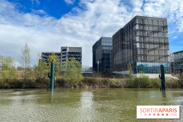 Croisière olympique sur l'île Saint-Denis - village olympique