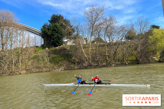 Croisière olympique sur l'île Saint-Denis - aviron Ile des Vannes