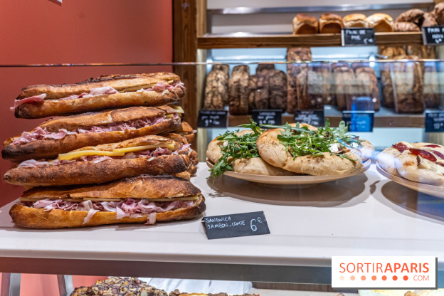 Éveil Boulangerie aux farines anciennes Paris 17e - sandwich