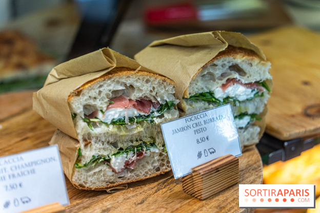 Boulangerie Pâtisserie L'Équilibre Paris 15e - focaccia
