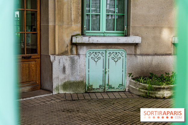Insolite, la façade originale de la rue Blomet Paris 15e - photos -  A7C9549