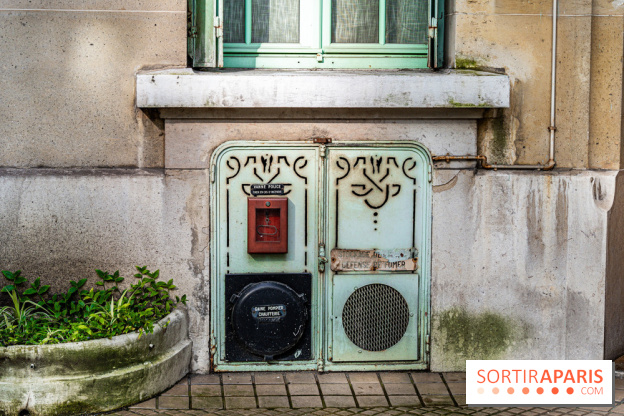 Insolite, la façade originale de la rue Blomet Paris 15e - photos -  A7C9550