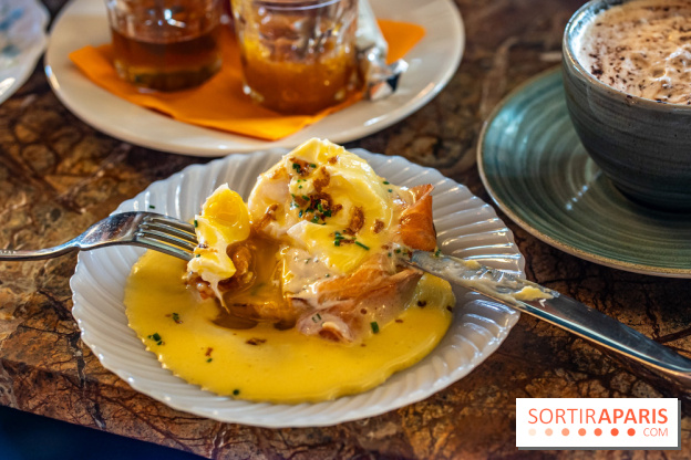 Le brunch festif du Bistrot Podium - Paris 15e - Top Chef -  oeuf Bénédicte