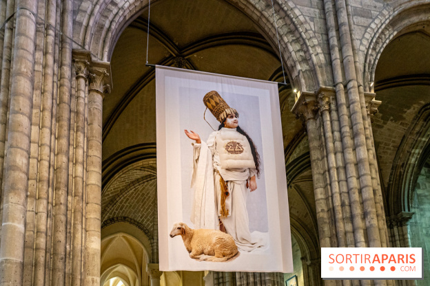 La Trêve la Basilique Saint-Denis, l'exposition costumes et photos de Sophie Comtet Kouyaté en mode jeux Olympique en Grèce Antique -  A7C0555