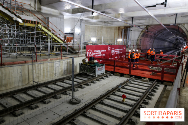 Ligne 15 Sud, nos photos des chantiers de deux gares - IMG 3403
