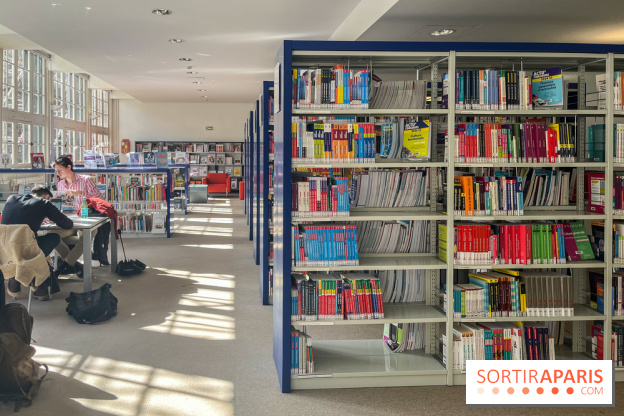 The Sainte-Barbe library: a free place to study with a view of the ...
