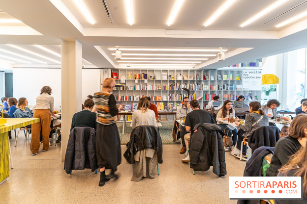 Le Café Mirette, l'excellent resto à la Fondation Pernod, côté Gare Saint-Lazare -  A7C0061