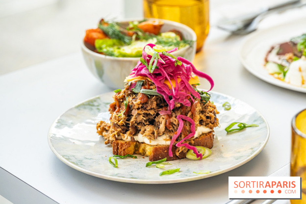 Le Café Mirette, l'excellent resto à la Fondation Pernod, côté Gare Saint-Lazare -  pulled pork