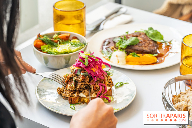 Le Café Mirette, l'excellent resto à la Fondation Pernod, côté Gare Saint-Lazare -  pulled pork