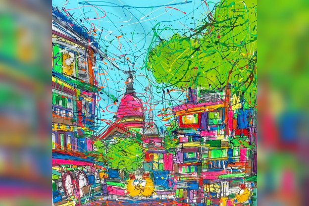 « Free vol » est la nouvelle exposition de l’artiste CEET Fouad. 