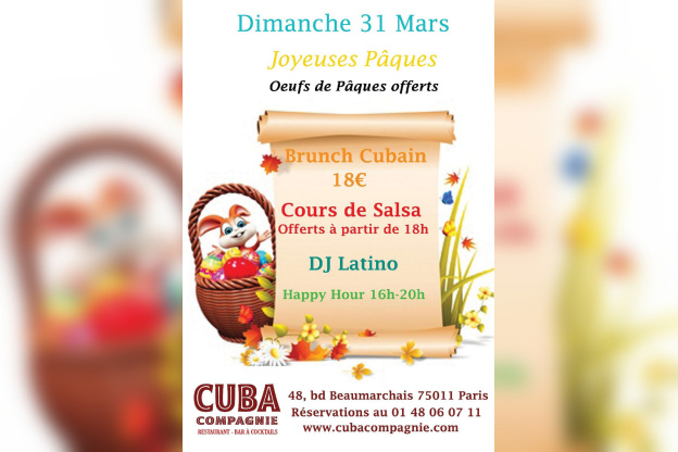 Dimanche de Pâques au Cuba Compagnie