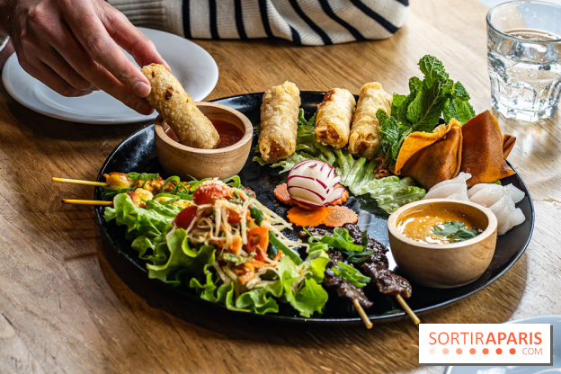 Q Bar, le bistrot et restaurant Thaïlandais à Paris -  entrées