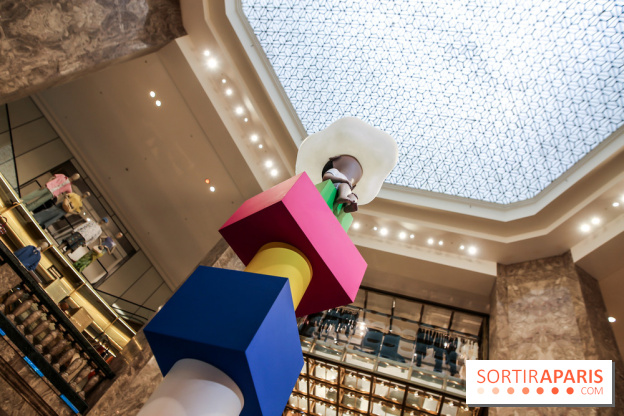 Seth aux Galeries Lafayette Champs-Elysées