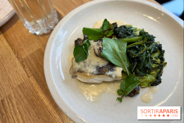 Brion - Poisson, curry vert, escargots