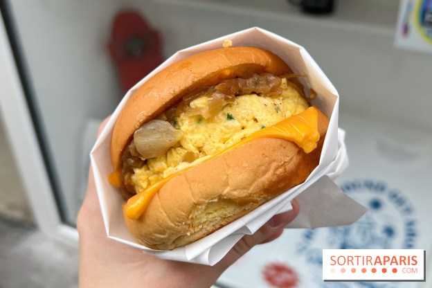 Round Egg Buns - Sandwich oeufs brouillés