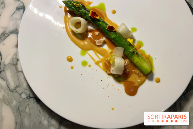 Amâlia - Asperge miso, cacahuète