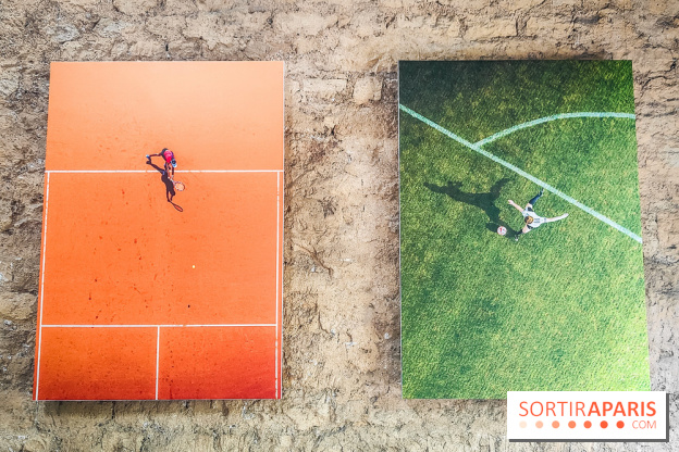 Le sport vu du ciel : l'exposition photo gratuite sur les murs de Bercy Village se dévoile