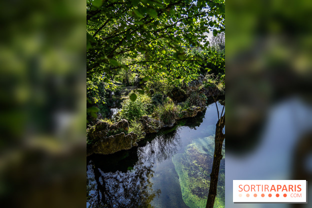 Parc du Dr Fauvel à Villennes sur Seine, grotte et cascades