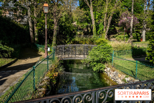 Parc du Dr Fauvel à Villennes sur Seine, grotte et cascades