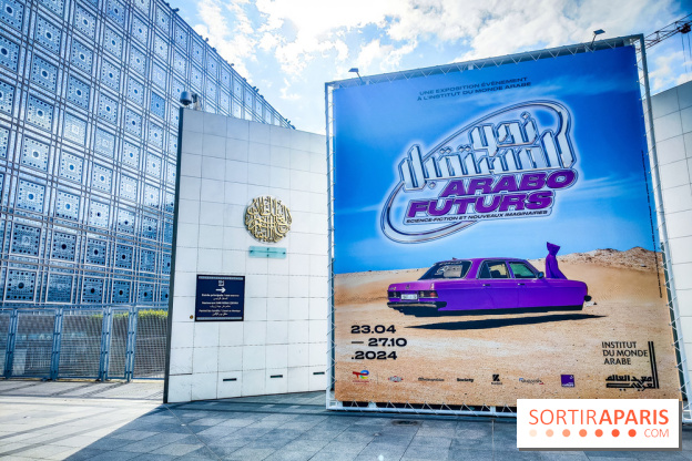 Arabofuturs : l'exposition entre science-fiction et prédictions à l'Institut du Monde Arabe - photos - IMG20240422103605