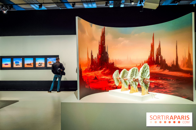 Arabofuturs : l'exposition entre science-fiction et prédictions à l'Institut du Monde Arabe - photos - IMG20240422100551