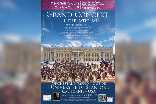 Grand Concert International du Stanford University Symphony au Palais des Congrès de Versailles