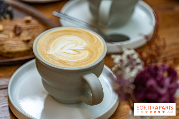 Fu Patisserie et coffee shop Paris 13e -  cafe latte