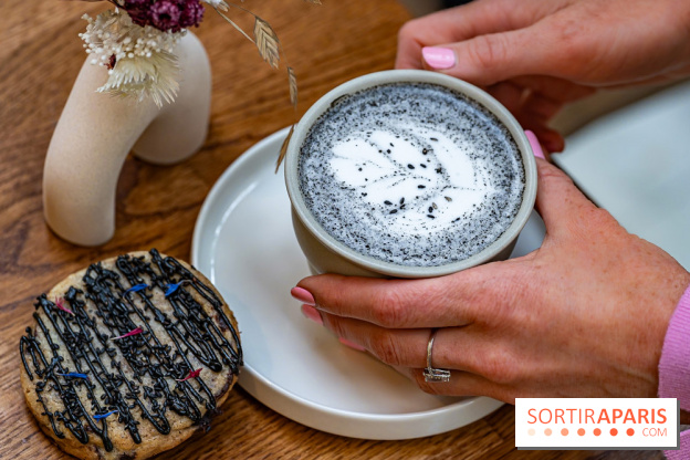 Fu Patisserie et coffee shop Paris 13e -  sésame latte